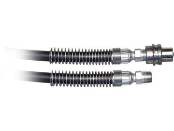 HCA6 Simplex Hydraulic Hose,  6 Ft with 1/4" I.D. Male Coupler