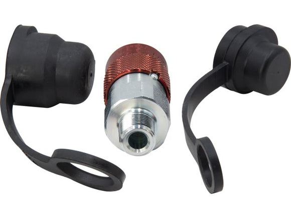 F604 Flush-Face Hydraulic Coupler, Complete Set