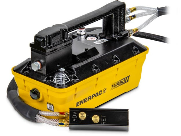 PARG1102N Turbo 2 Air Hydraulic Pump, 3/3 Manual Valve with Pendant, 127 in3 Usable Oil, For use with single acting Cylinders