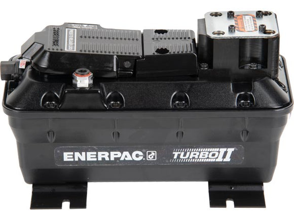 PASG3002SB Turbo 2 Air Hydraulic Pump, Mount for Single DO3 Valve, 180 in3/min Oil Flow at 100 psi