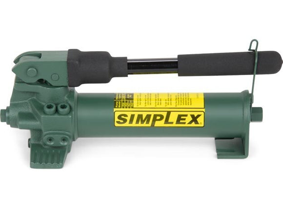 P22 2 Stg 200/10K PSI 20Cu.In. Steel Hand Pmp., Simplex