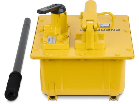 P462 Enerpac ULTIMA Steel Hydraulic Hand Pump, 453 in3 Usable Oil