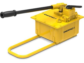 P464 Enerpac ULTIMA Steel Hydraulic Hand Pump, 453 in3 Usable Oil, For use with Double Acting Cylinders - 0