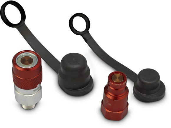 F604 Flush-Face Hydraulic Coupler, Complete Set