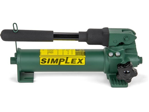 P22 2 Stg 200/10K PSI 20Cu.In. Steel Hand Pmp., Simplex