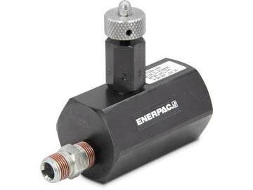 V66F Enerpac Manually Operated Check Valve with Built-in Relief Valve, Fine Metering - 0
