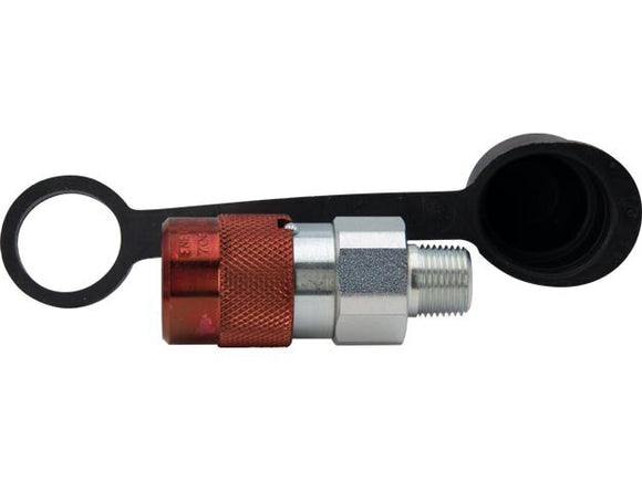 FR400 Flush-Face Hydraulic Coupler, Female Half