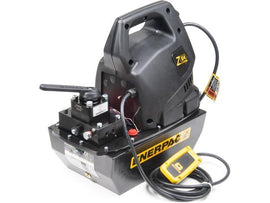 ZU4308JB, Electric Hydraulic Pump, Standard, 3/3 Manual Valve with Pendant, 115V, 2.0 gallon Usable Oil - 0