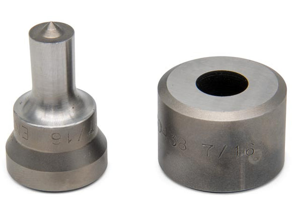 SPD-438 3/8" (M10) Round Punch & Die Set