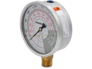 GF10P 10,000 psi Hydraulic Force and Pressure Gauge, Imperial Scale, for use with 10 Ton Cylinders-2