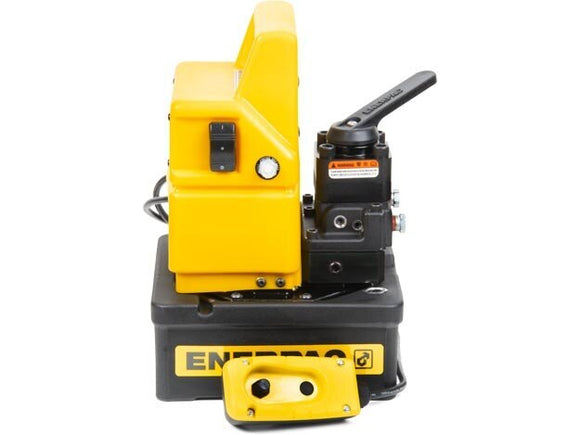 PUJ1400B Two Speed, Economy Electric Hydraulic Pump, 4/3 Manual Valve, 115V, For use with Double Acting Cylinders