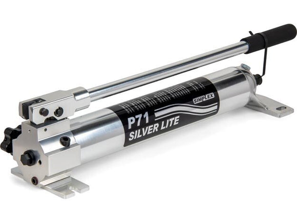 P71 1 Stg 10K PSI 70Cu.In. Alum. Hand Pmp., Simplex