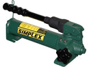 P22 2 Stg 200/10K PSI 20Cu.In. Steel Hand Pmp., Simplex-7