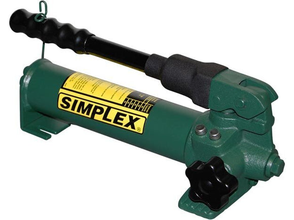 P22 2 Stg 200/10K PSI 20Cu.In. Steel Hand Pmp., Simplex