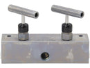 AM21 Split Flow Hydraulic Manifold, 1 inlet, 2 outlet ports-5