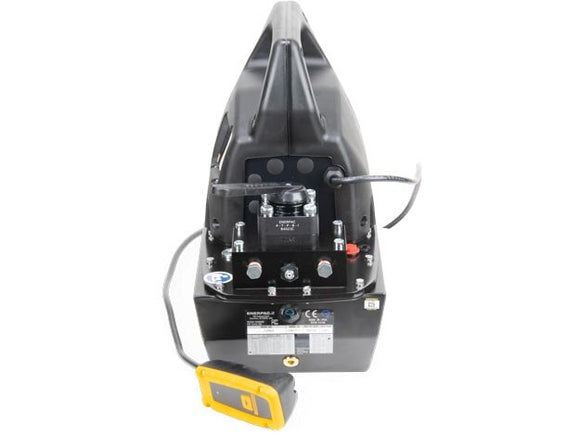 ZU4408JB, Electric Hydraulic Pump, Standard, 4/3 Manual Valve with Pendant, 115V, 2.0 gallon Usable Oil