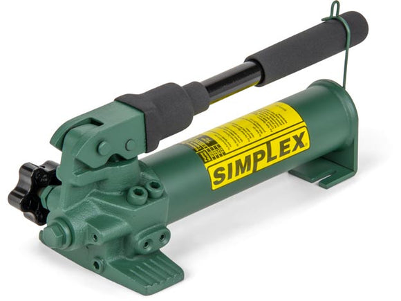 P22 2 Stg 200/10K PSI 20Cu.In. Steel Hand Pmp., Simplex