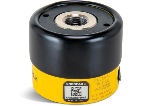 RWH120 13800 lbs, 0.32 in Stroke, Hollow Plunger Hydraulic Cylinder