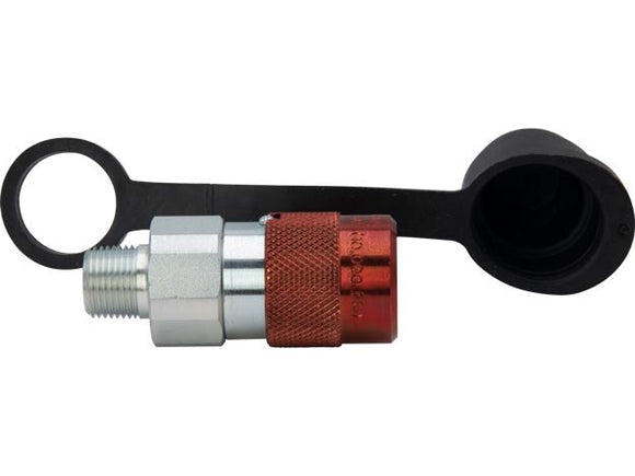 FR400 Flush-Face Hydraulic Coupler, Female Half