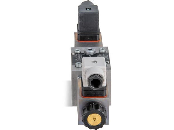VP0311, Solenoid Poppet Valve, 4 way, 3-position, Closed Center, 24 VDC