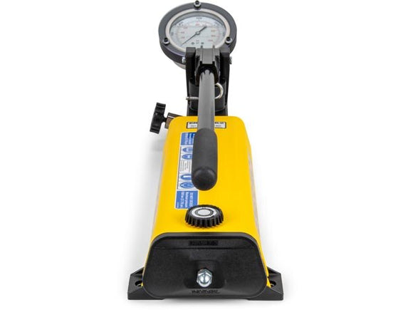 HPT1500 Two Speed, High Pressure Hydraulic Hand Pump with Gauge, 21,750 psi