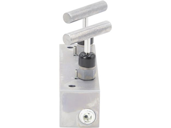 AM21 Split Flow Hydraulic Manifold, 1 inlet, 2 outlet ports