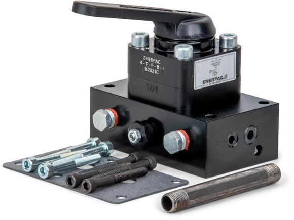VM43 Pump Mounted Directional Control Valve, Manual, 4 way, 3-position, Tandem Center