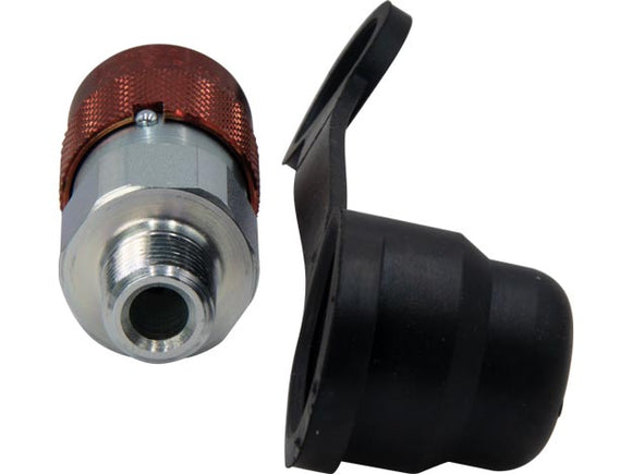 FR400 Flush-Face Hydraulic Coupler, Female Half