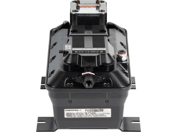 PASG3002SB Turbo 2 Air Hydraulic Pump, Mount for Single DO3 Valve, 180 in3/min Oil Flow at 100 psi