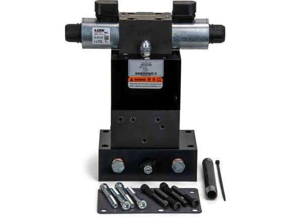 VE43 Pump Mounted Directional Control Valve, Solenoid, 4 way, 3-position, Tandem Center, Locking