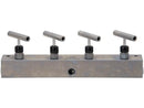 AM41, Split Flow Hydraulic Manifold, 1 inlet, 4 outlet ports-6