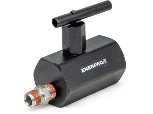 V66 Enerpac Check Valve, Manually Operated with Built-in Relief Valve
