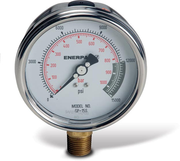 GP15S (GP-15S) Enerpac Hydraulic Pressure Gauge