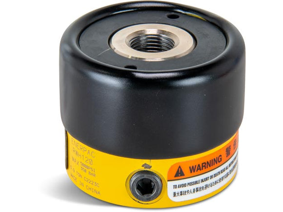 RWH120 13800 lbs, 0.32 in Stroke, Hollow Plunger Hydraulic Cylinder