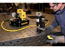 SP35SP 35 Ton Enerpac Hydraulic Punch and Standard Die Set with Electric Pump 115 VAC - 0