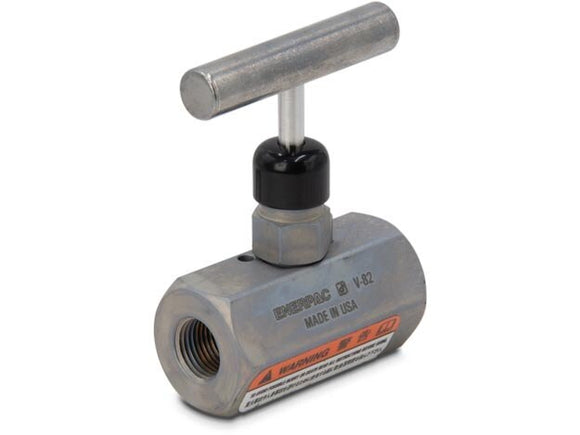 V82, Needle Valve, 3/8 in NPTF Oil Port