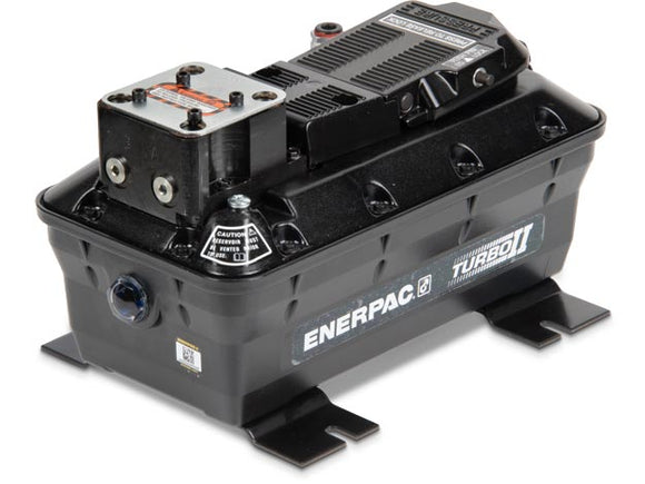 PASG3002SB Turbo 2 Air Hydraulic Pump, Mount for Single DO3 Valve, 180 in3/min Oil Flow at 100 psi
