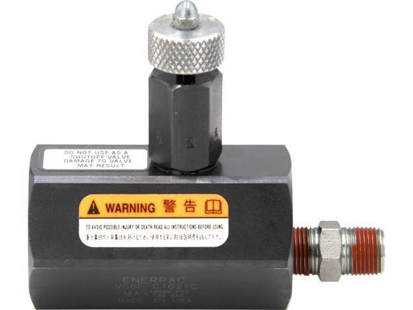 V66F Manually Operated Check Valve with Built-in Relief Valve, Fine Metering