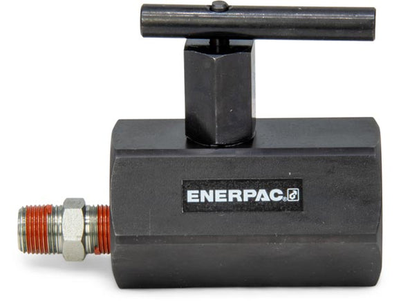 V66 Enerpac Check Valve, Manually Operated with Built-in Relief Valve